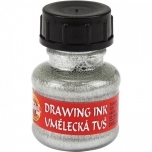 Kalligraafia tušš Särav Hõbe 20ml Kohi-Noor 