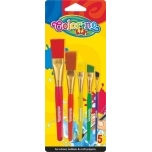 Pintslid Colorino Jumbo, 5 tk