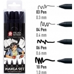 Markerid Pigma MANGA SENSEI 4tk must Sakura