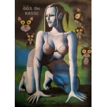 Öös on kasse.30*42cmJaan Männik