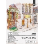 Joonistusplokk College A4 20 lehte 120 g/m² topeltspiraal