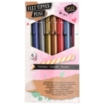 Markerid Kahepoolsed School 8tk Metallic Jolly