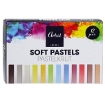 Kuivpastellid 12tk Artist