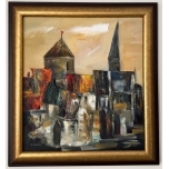Sergey Inkatov.Vanalinn.50x54cm.2003.a