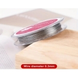 Ehtetraat hõbe.KMEOSCH 7-kihiline roostevaba terasest.