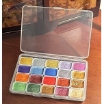 Akvarellvärvide komplekt 20 värvi Pärltoonis