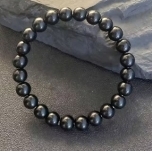 Käevõru Must obsidian 8mm.Kaitse.