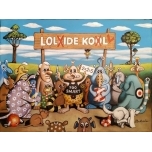 Lollide kool.Akrüülmaal lõuend alusraamil.Jaan Männik