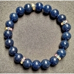 Tumesinine topaas 10mm 20cm 