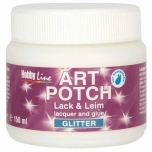 Decoupaqe Liim-lakk Glitteriga 150ml Hobby Line