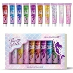 Näomaali glitter-geel 10tk