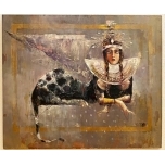 Jüri ristna õlimaal Sfinks 2005.a 50x60cm