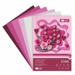 Värviline paber Rose Deco Happy Color A4 170gr 20lehte
