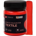 Tekstiilivärv Decola Punane 50ml  