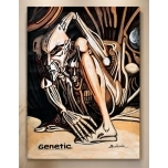 Genetic.42*30 Jaan Männik akrüülmaal