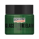 Pentart klaasi- ja portselanivärv – Roheline, 30 ml
