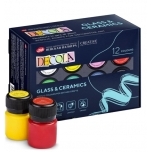 Klaasi-ja keraamika värvid Decola 12tk 20ml Opaque